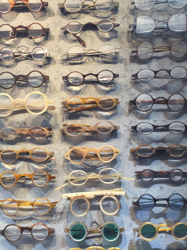 historical eye glasses