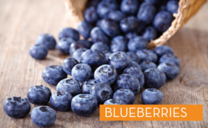 Blueberries for eye health