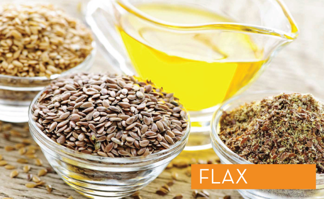 Flax seed for eye health