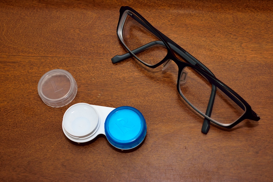 Contact Lenses or Eye Glasses