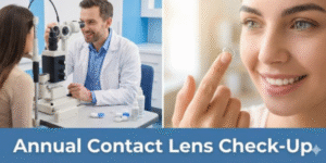 Annual Contact Lens Check-Ups for Eye Health