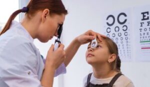 child eye exam