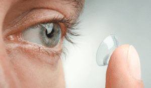 Contact lens tips